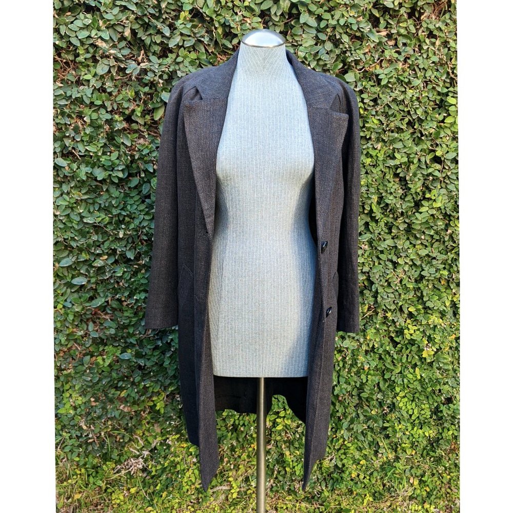 Zara Gray Coat With Pockets 2761/251